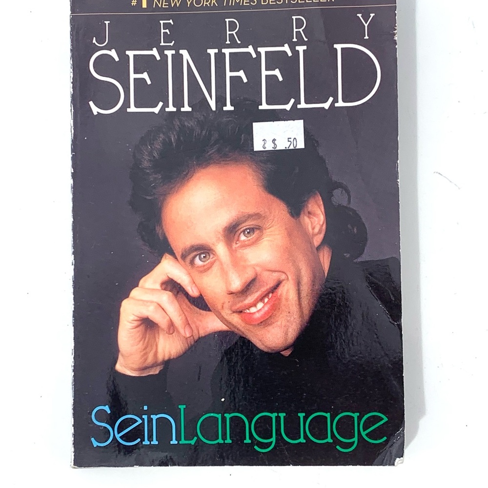 SeinLanguage by Jerry Seinfeld 1993 Book Used